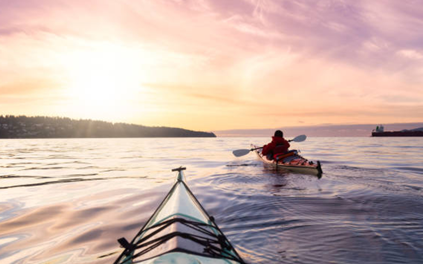 beach kayaking