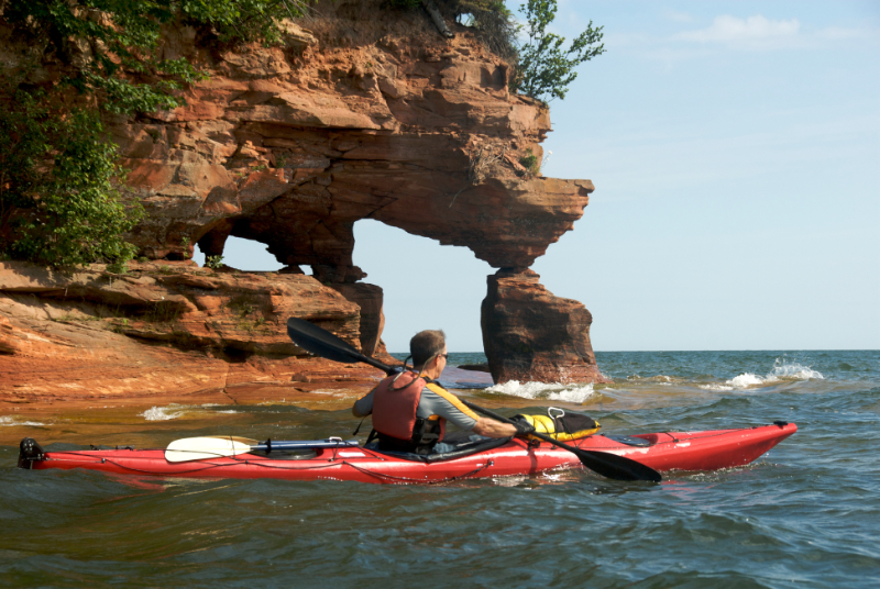 Sea Kayaking on Lake Superior